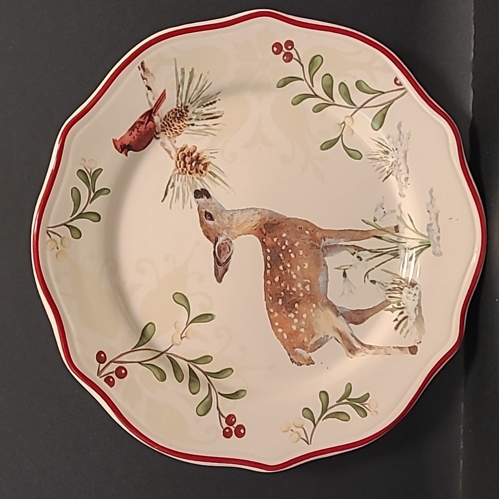 Better Homes and Garden Deer Plate